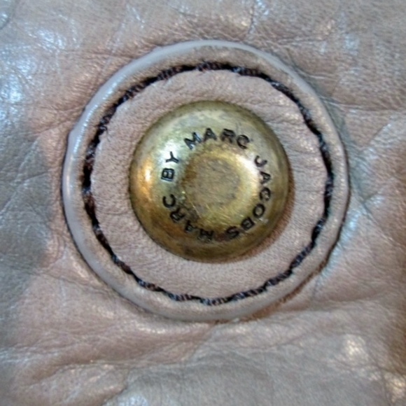 MARC JACOBS Leather Shoulder Bag Satchel - Picture 6 of 8